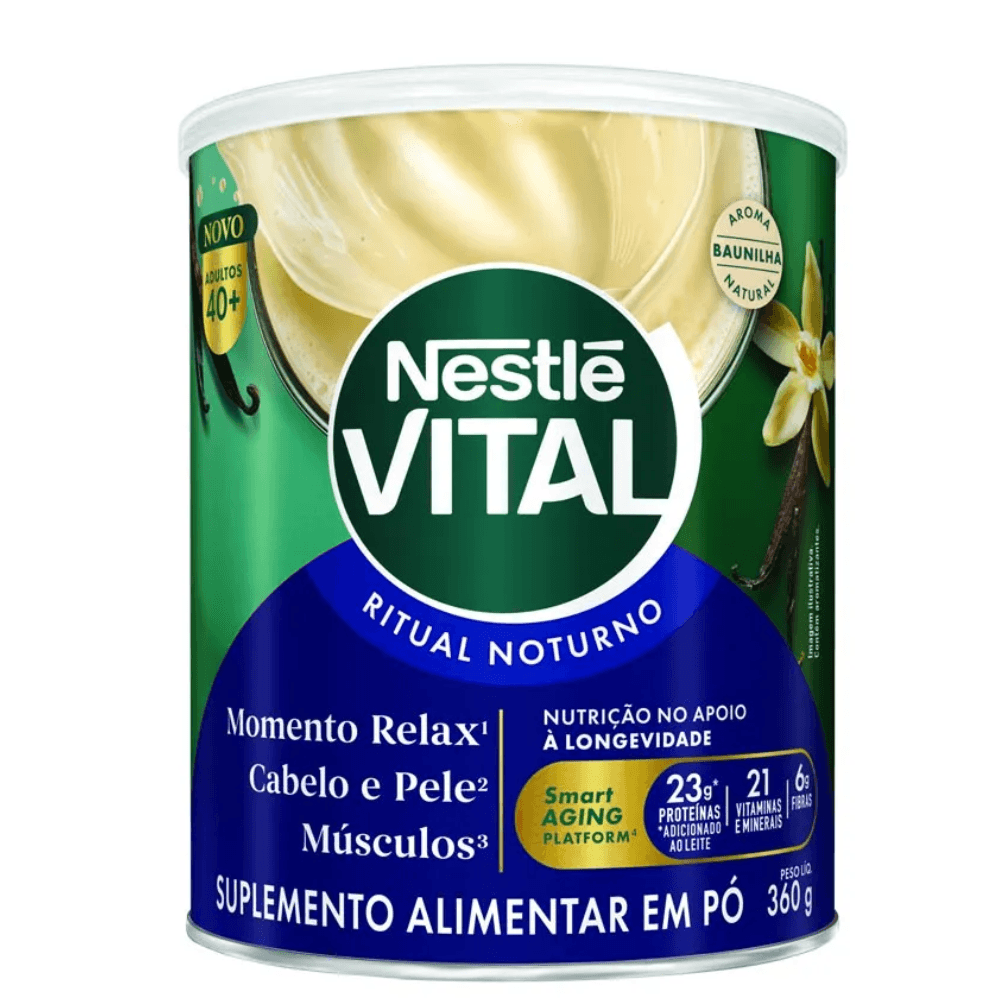 Nestlé Vital Ritual Noturno Suplemento Alimentar 360g